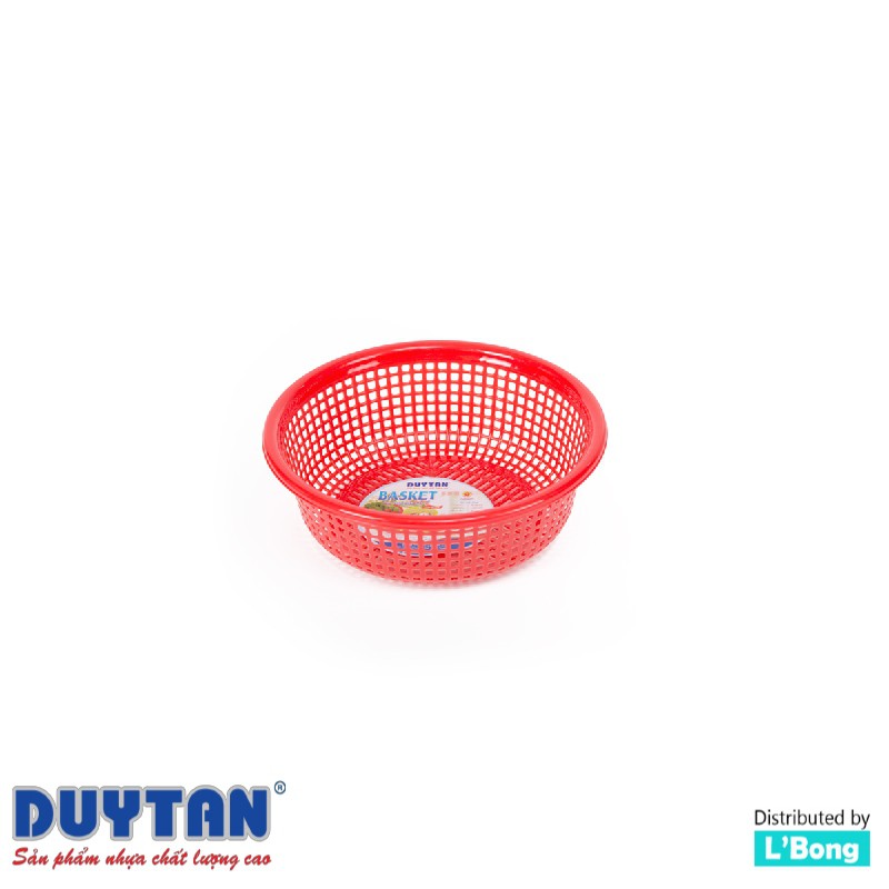 Rổ nhựa 2T4 (24 cm) Duy Tân - Màu ngẫu nhiên