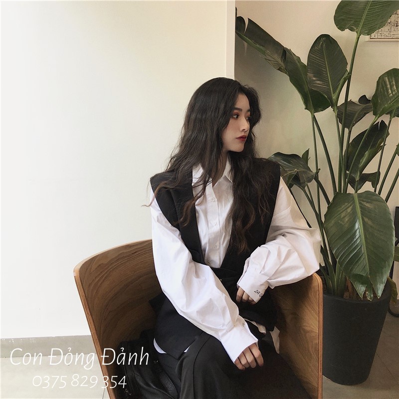 (Mã FL giảm 20k) ÁO VEST GHILE NỮ AO013 CON ĐỎNG ĐẢNH | BigBuy360 - bigbuy360.vn