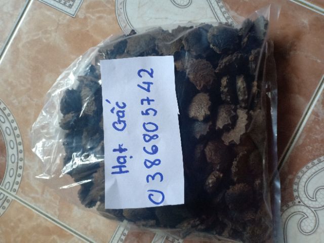 HẠT GẤC 1kg. Cam kết hạt không mốc. Không hỏng
