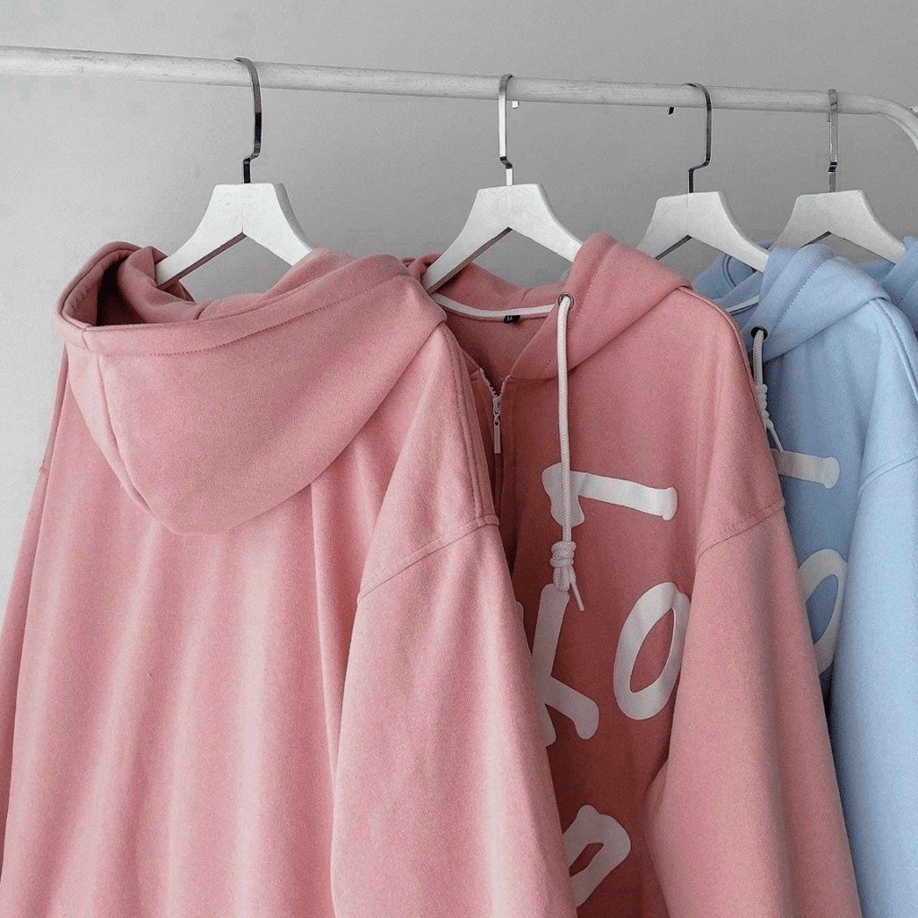 (HCM) ÁO KHOÁC NỈ FORM RỘNG NÓN TO - THỜI TRANG HÀN QUỐC , SIÊU XỊN HOTTREND CHO CÁC BẠN TRẺ KME FASHION