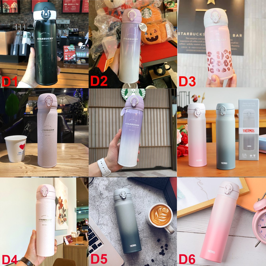 Bình giữ nhiệt Starbucks Thermos Thương Hiệu Nhật Bản