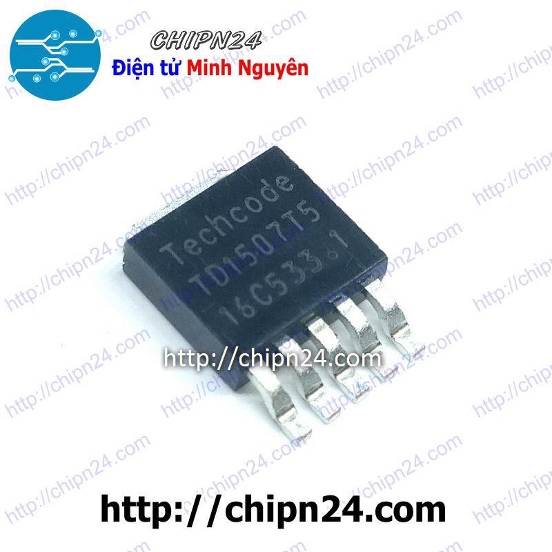 [1 CON] IC TD1507 TO-252-5 (SMD Dán) (3A 45V 150KHz PWM IC nguồn TD1507T5 1507)