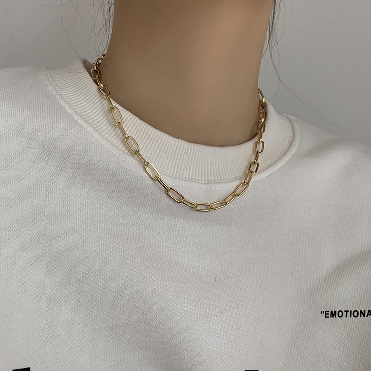 Dây chuyền nữ, vòng cổ nữ choker cá tính mặt vuông cá tính, layer 2 tầng có thể tháo rời Ivy.acc C11