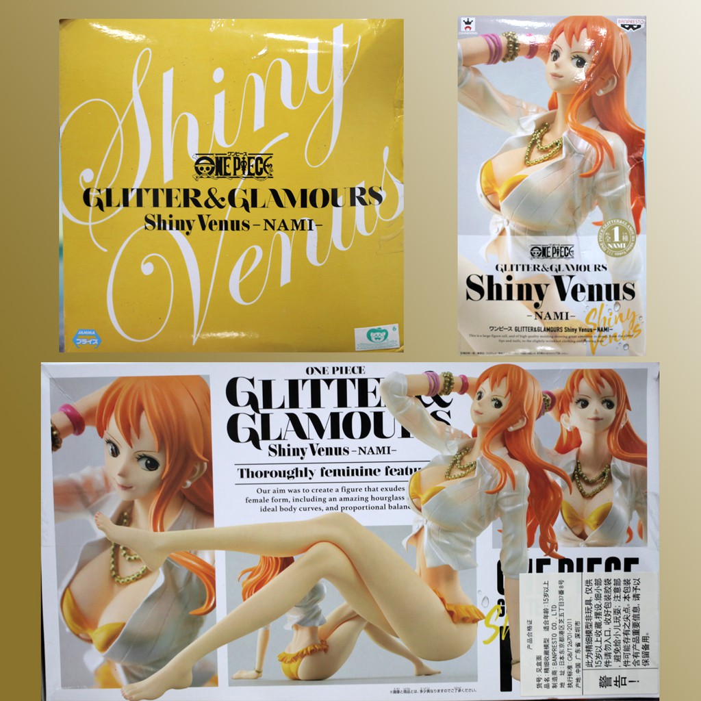 Mô hình Nami Shiny Venus Glitter & Glamours 14 cm - One Piece