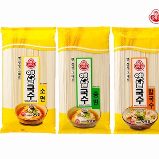 Mì sợi Hàn Quốc Ottogi 900G 옛날 국수 소면/중면/칼국수 900G
