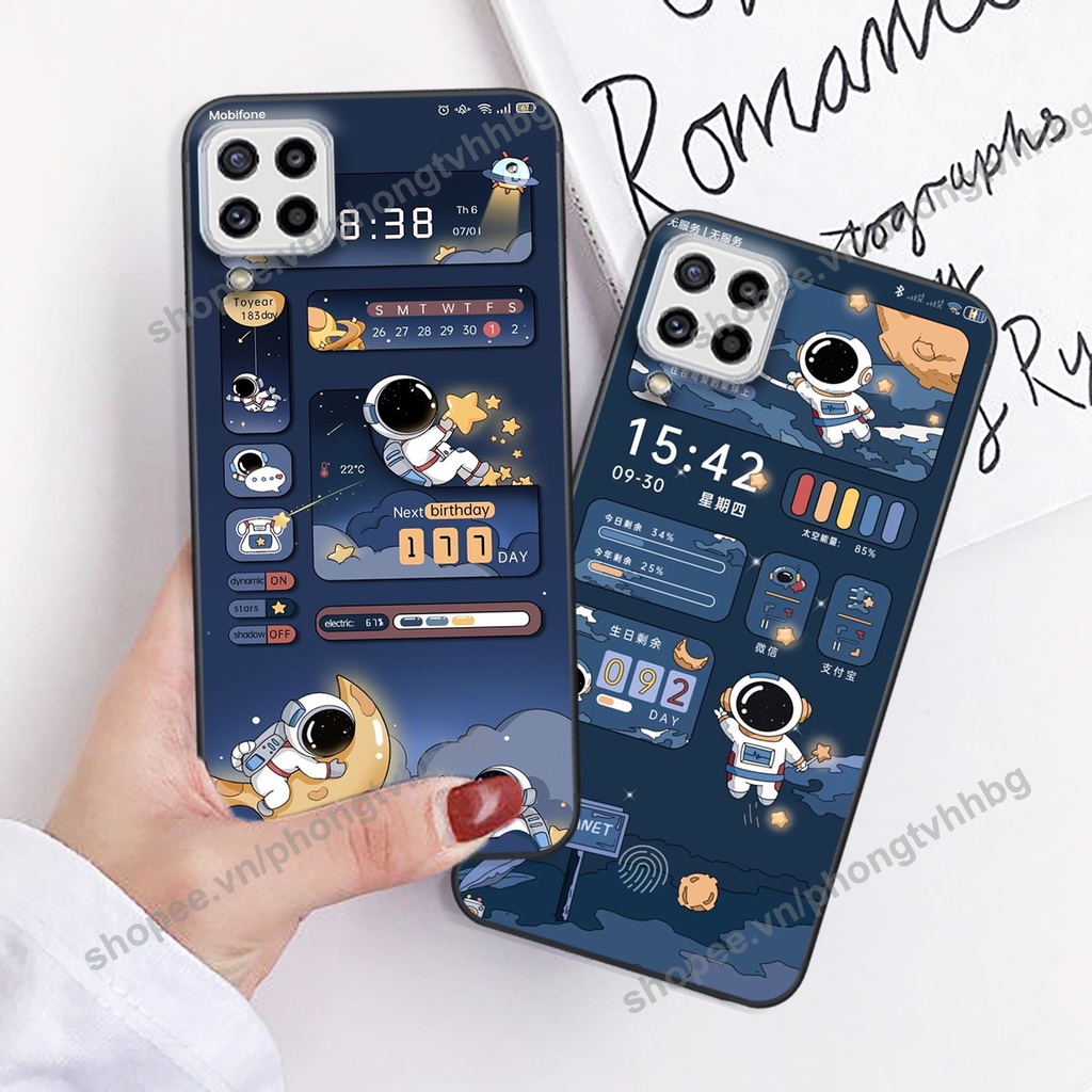 Ốp lưng Samsung M32 / M62 phi hành gia hoạt hình 3D cute giá rẻ