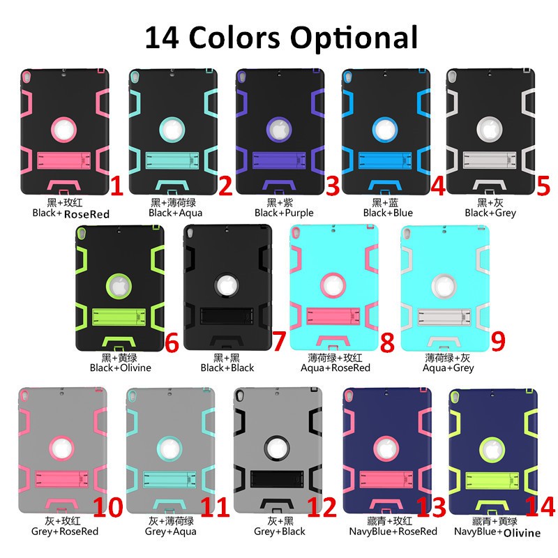 Ốp lưng kiêm giá đỡ cho iPad 2/3/4 (9.7inch) iPad Air iPad Air 2 Tablet Cover Kickstand | BigBuy360 - bigbuy360.vn