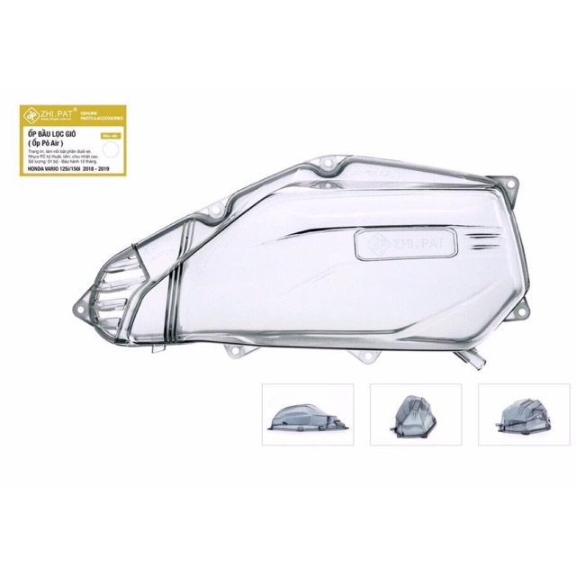 Pô e trong suốt airblade2016/2020