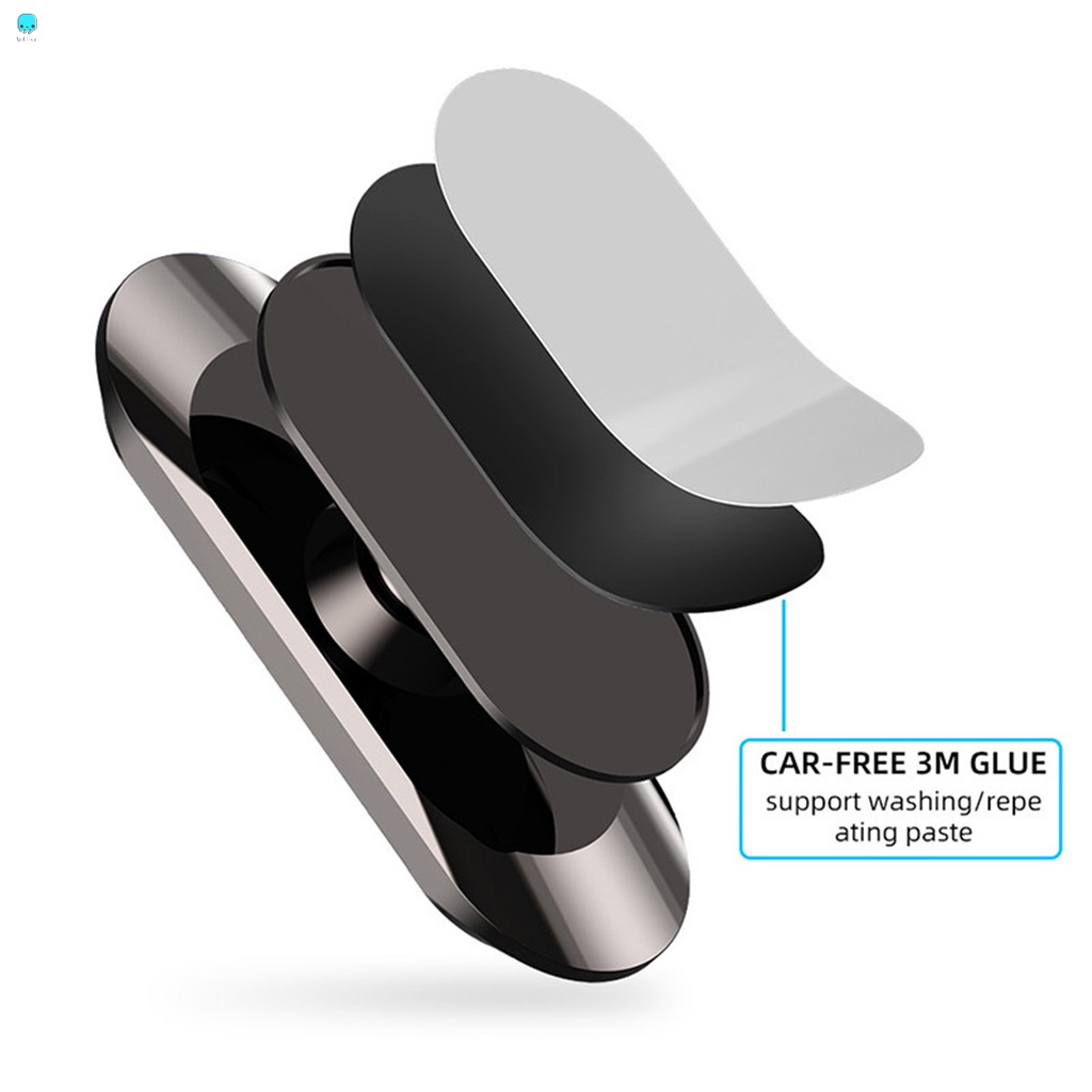 Giá đỡ điện thoại xoay 360 độ với 8 nam châm thông dụng cho xe ô tô