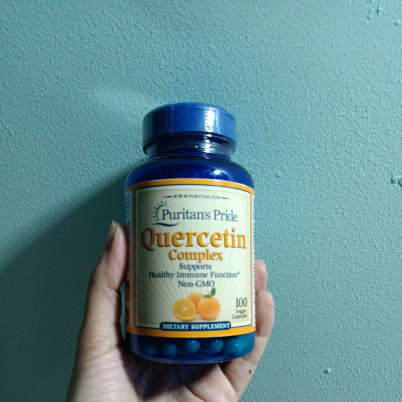 [7/2025] Tăng sức đề kháng, hô hấpQuercetin plus vitamin C  1400mg 50v, 100v