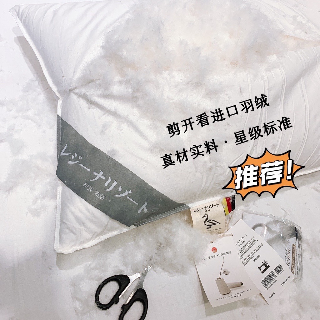 [Freeship] Ruột gối lông vũ kháng khuẩn ✔️ Made in Nhật Bản