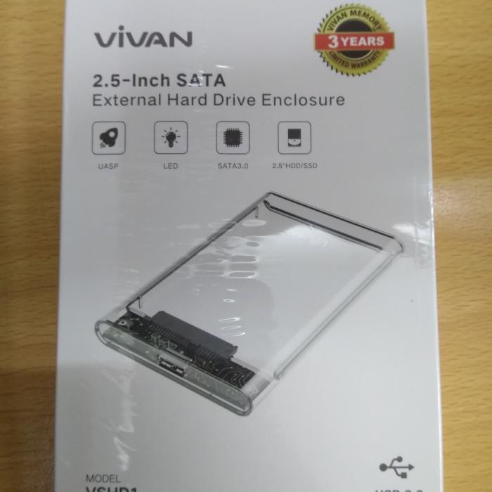Vỏ Ổ Cứng Ngoài Vivan 2.5 Inch Sata Vivan Vshd1