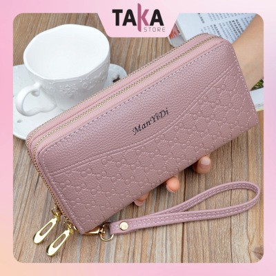 Ví nữ dài đẹp  thời trang dáng dài đựng tiền cầm tay nhiều ngăn thời trang cao cấp TAKASTORE VN149