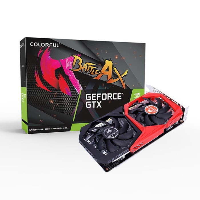 VGA Colorful GTX 1650 4G GDDR6 NB (GTX 1650 NB 4GD6-V) - Chính hãng 36T | BigBuy360 - bigbuy360.vn