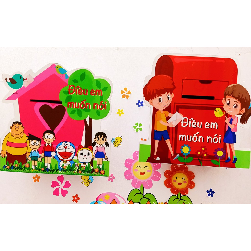 Hộp Thư Điều Em Muốn, mẫu ngẫu nhiên, trang trí lớp