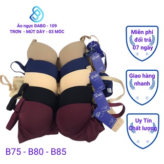 Áo ngực nâng ,mút dày , trơn 03 móc dabo - 109