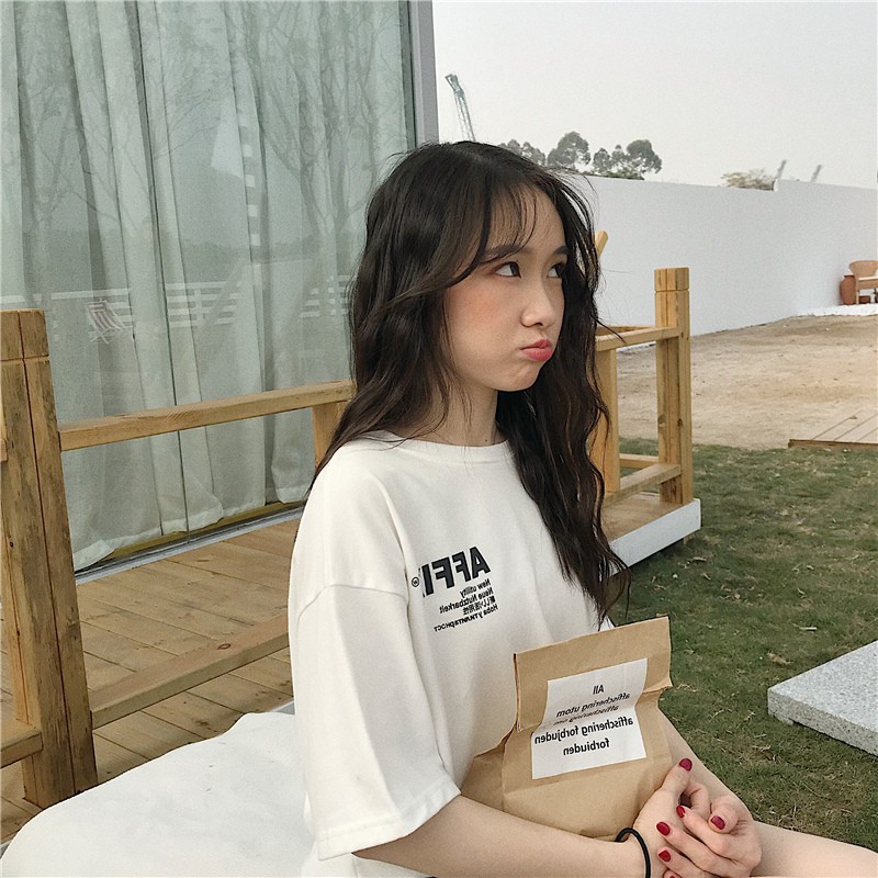 [SẴN] Áo thun nữ form rộng Ulzzang Quảng Châu ATR8