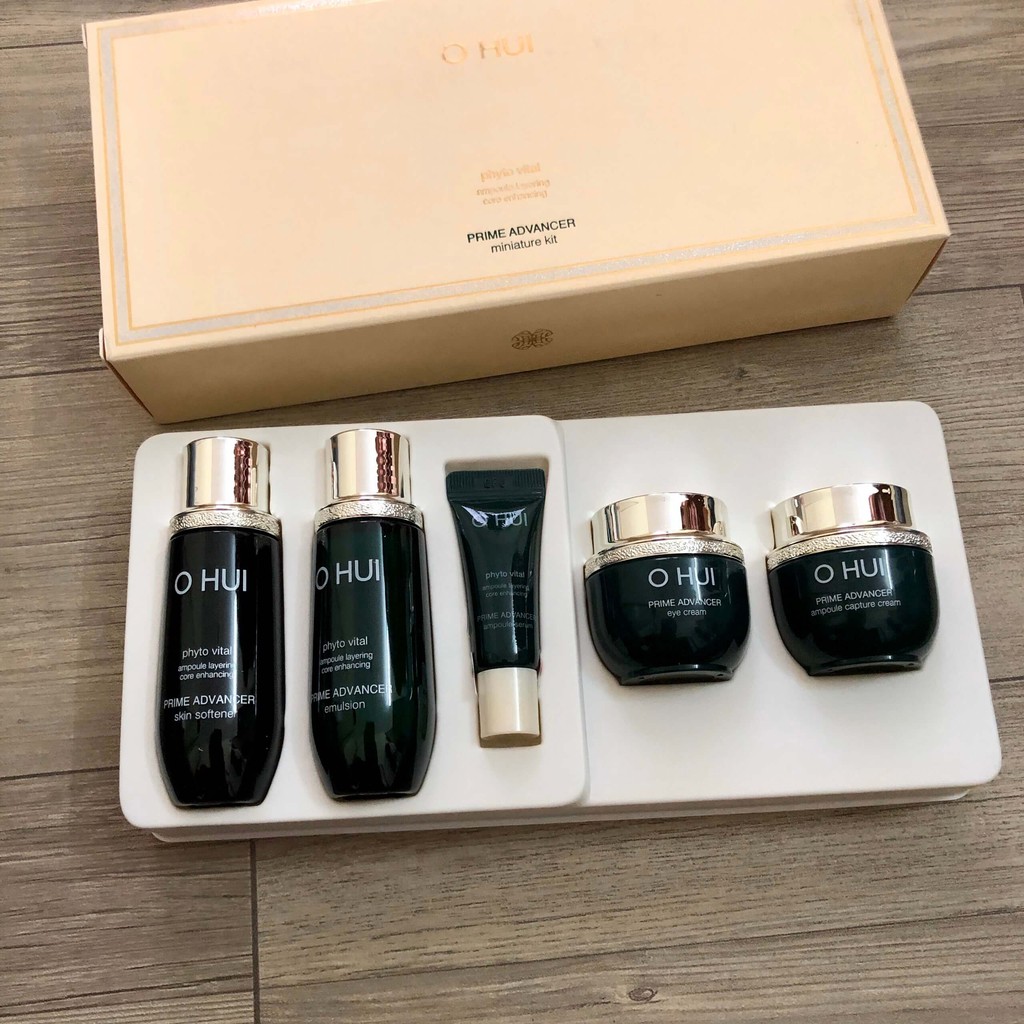 Set dưỡng trắng và chống lão hóa da của Ohui vital Prime