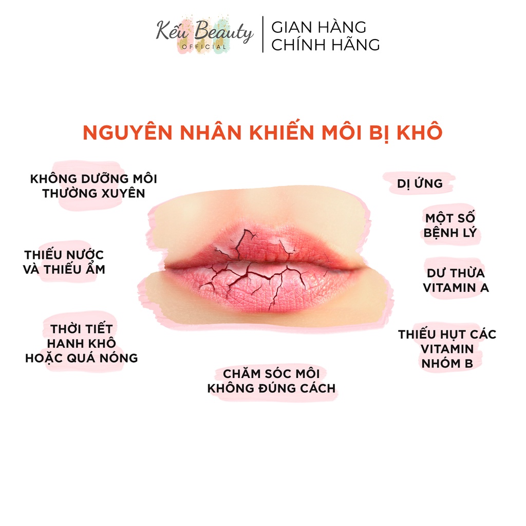 Son dưỡng môi DHC Lip Cream Không Màu giữ ẩm dưỡng môi sáng hồng 1.5g