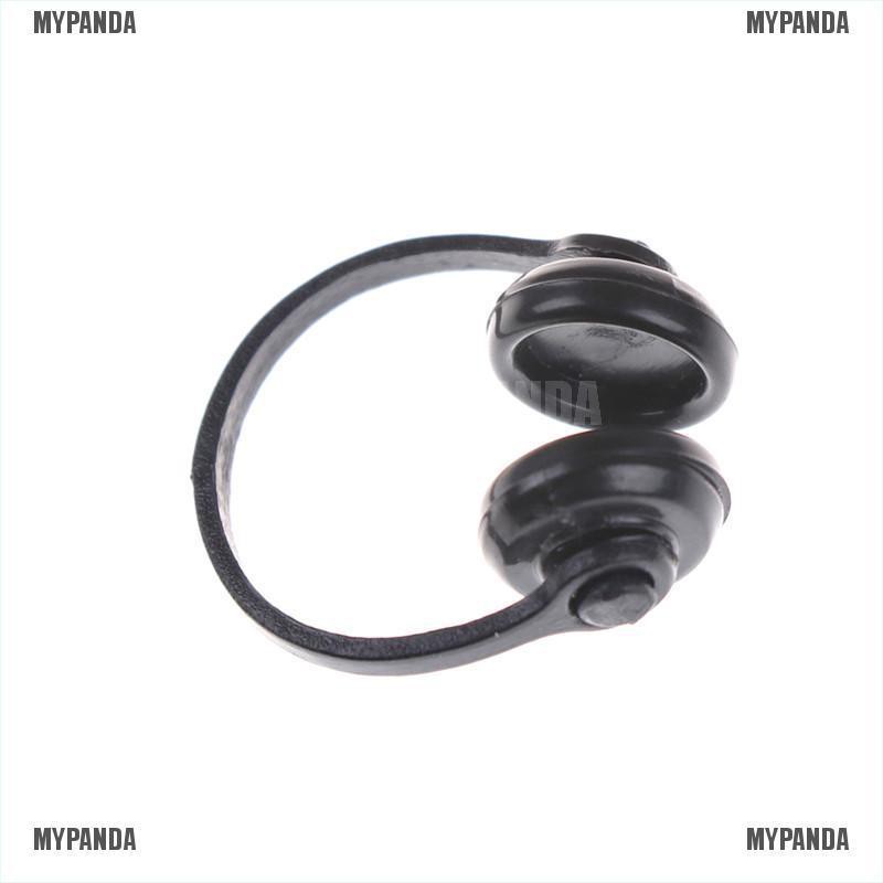 Mô hình tai nghe màu đen tỉ lệ 1/12 dành cho ngôi nhà búp bê