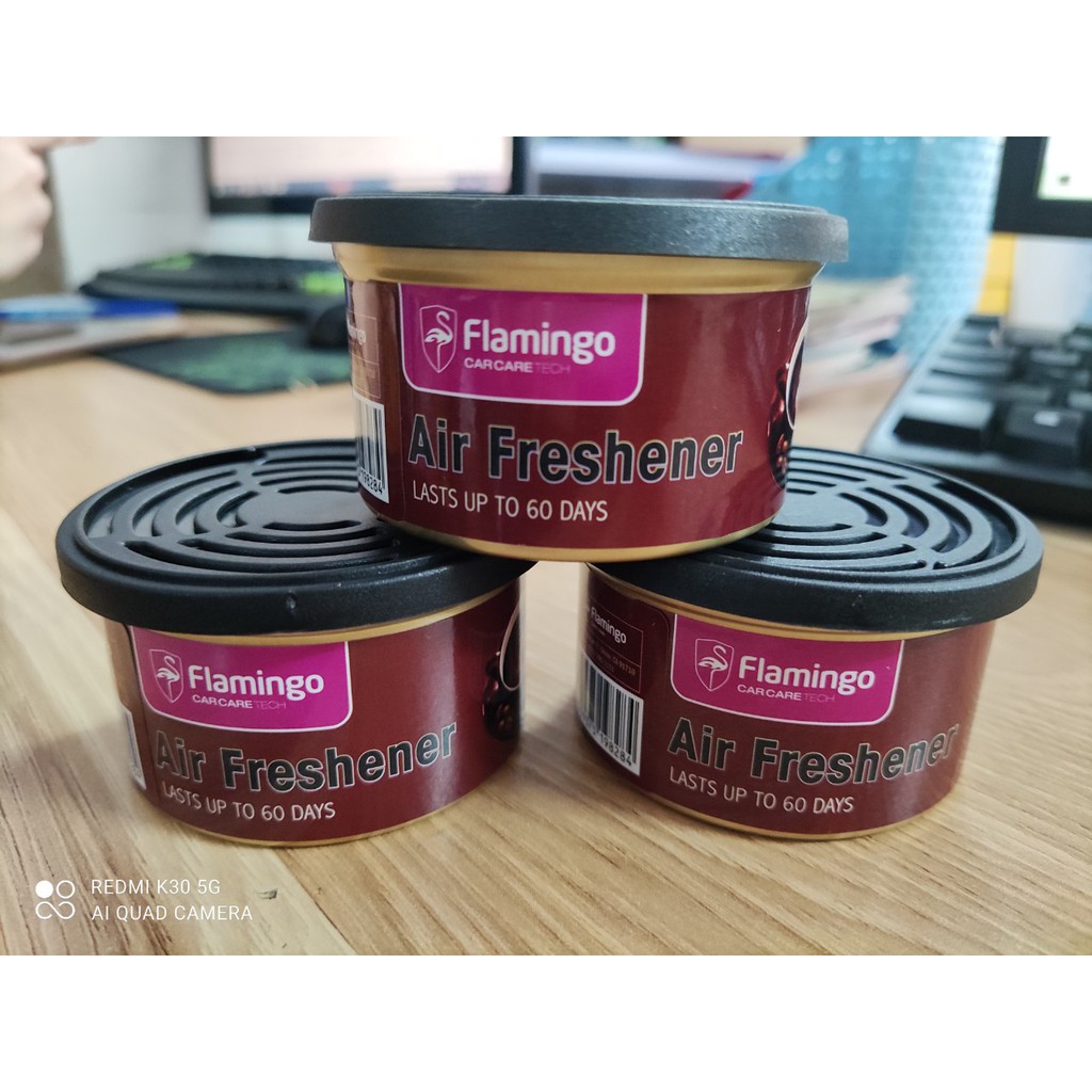 Sáp Thơm Nước Hoa Ô Tô Flamingo Khử Mùi Xe Hơi Cao Cấp - hương Coffee.