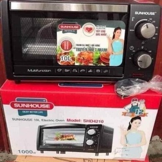 Lò nướng sunhouse loại 10lit xịn lắm