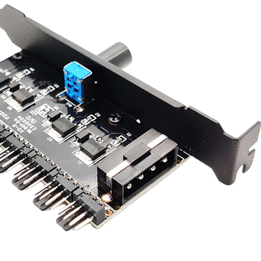 Thiết Bị Điều Chỉnh Tốc Độ Quạt 3 8 Chiều 4Pin 3Pin Cho PC