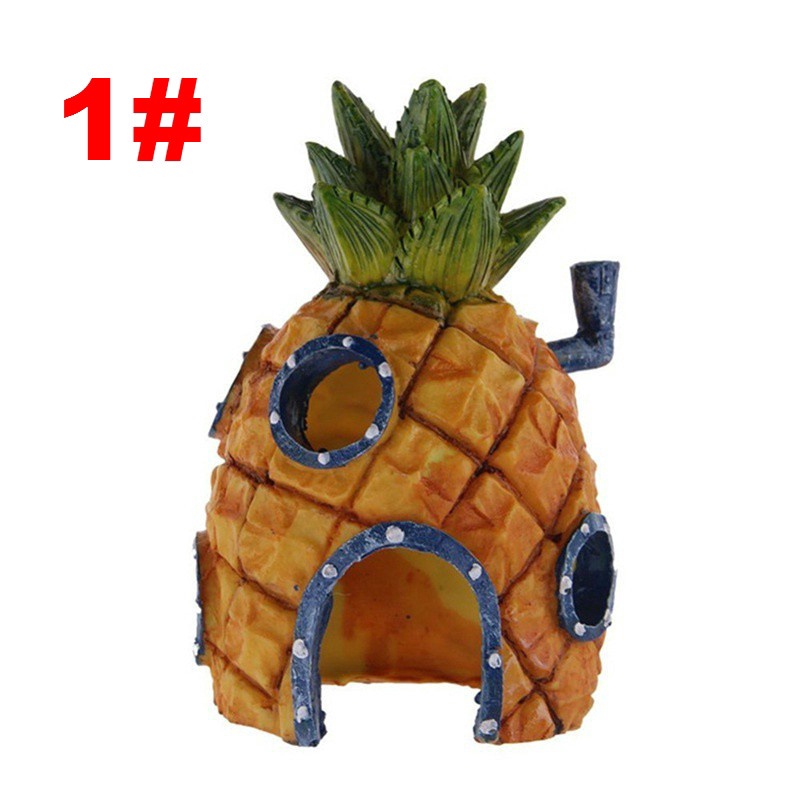 Ngôi Nhà Hoạt Hình SpongeBob Trang Trí Bể Cá