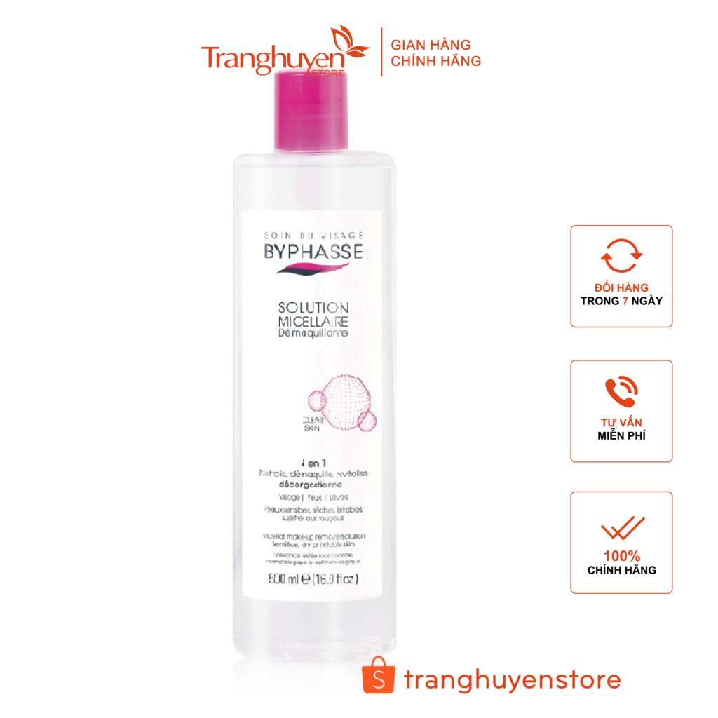 Nước Tẩy Trang Byphasse Solution Micellaire Face Make-Up Remover