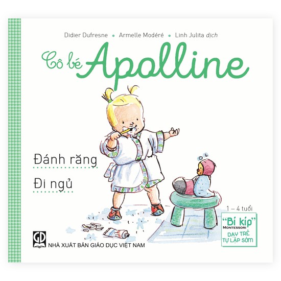 Bộ sách “Bí kíp” Montessori dạy trẻ tự lập sớm - Cô bé Apolline | BigBuy360 - bigbuy360.vn