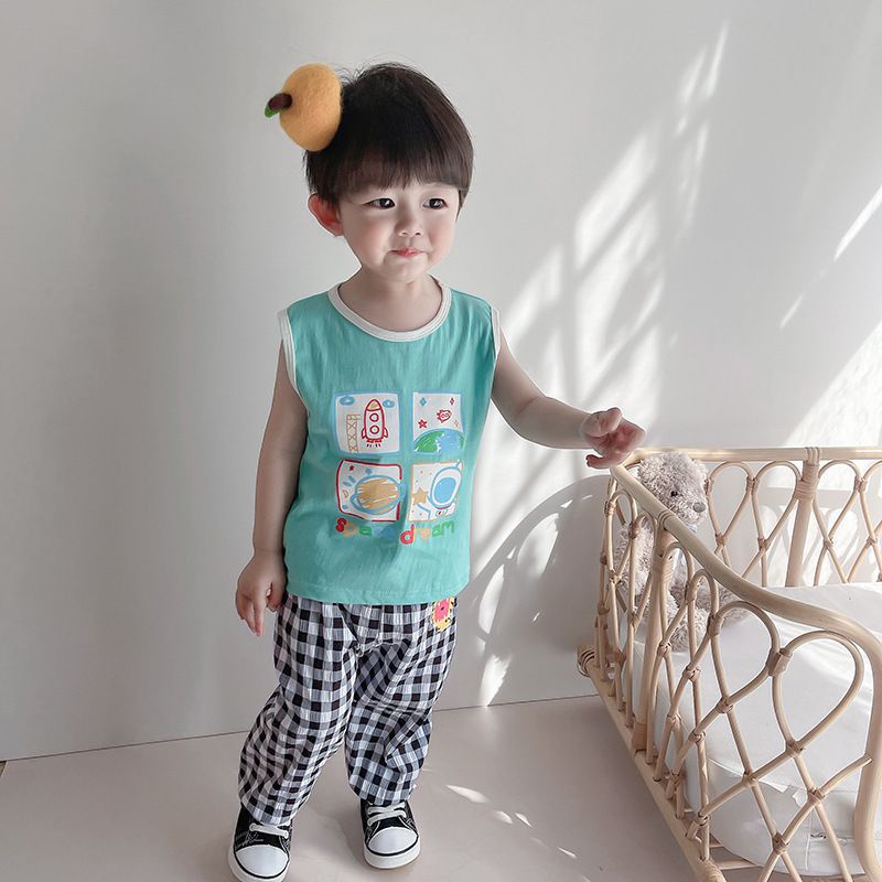 Chăn Cotton Lanh Họa Tiết Ca Rô Xinh Xắn Theo Phong Cách Hàn Quốc