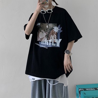 Áo thun nam nữ unisex basic tee form rộng phông cổ tròn cotton oversize trắng đen ulzzang giá rẻ in cool ngầu HHDT