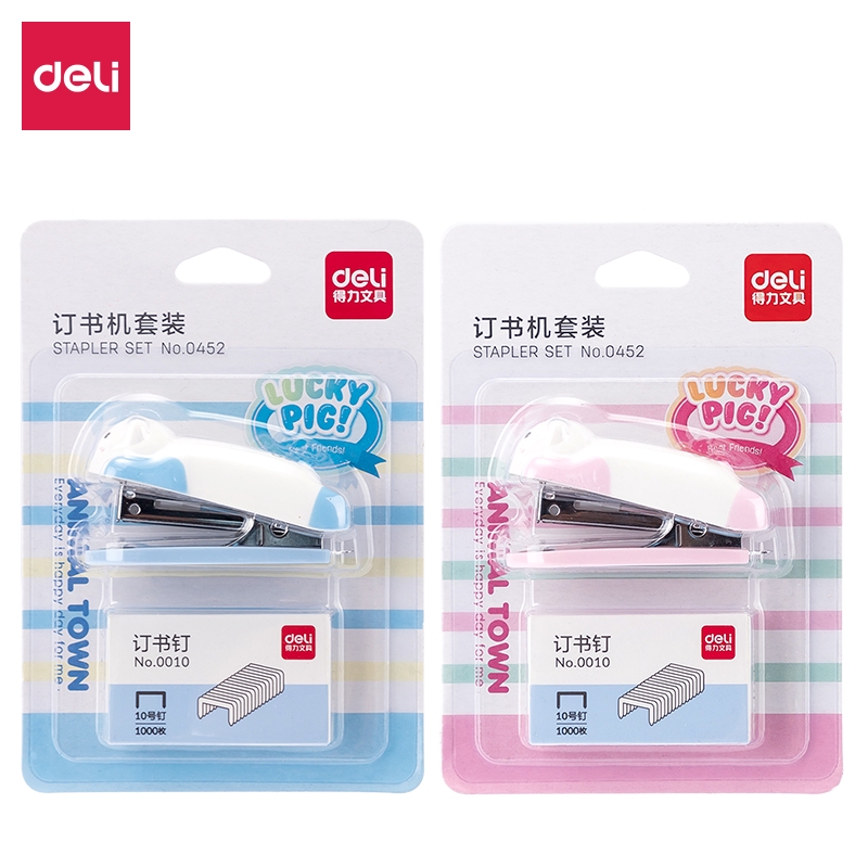 Deli Dụng cụ bấm ghim giấy tiện dụng