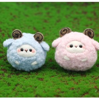 Len Chọc Handmade, Bộ Kit Len Chọc Cừu Cục Cưng [Cho Người Mới Bắt Đầu]