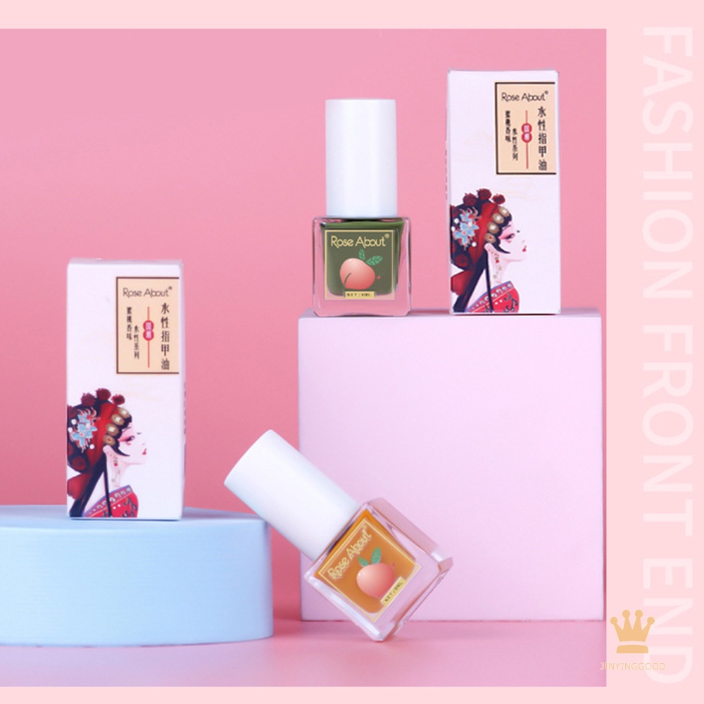 Sơn Móng Tay Dạng Lột Bền Màu Không Mùi Không Dễ Phai Màu Cho Nữ