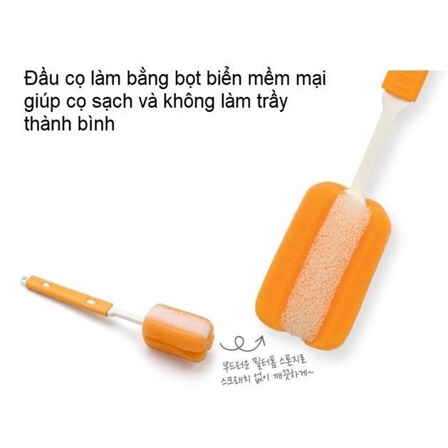 Dụng cụ cọ rửa bình, bình sữa, bình giữ nhiệt Lock&Lock cán có thể kéo dài ETM114 ETM113