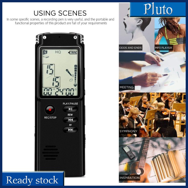 Máy Ghi Âm Chuyên Nghiệp USB 8GB/16GB/32GB Tích Hợp Máy Ghi Âm WAV MP3