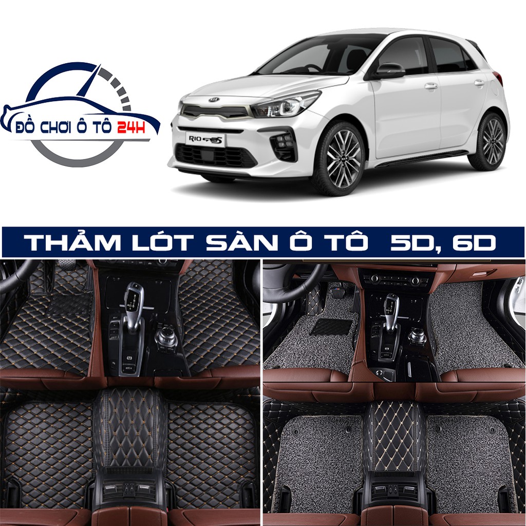 Thảm lót sàn ô tô 5D,6D Kia Rio