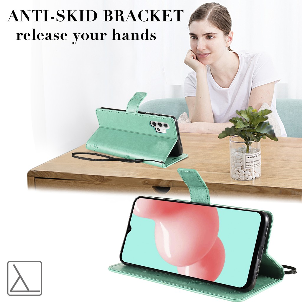 ỐP lưng dập nổi họa tiết mèo cho Samsung Galaxy A12 5G / A32 5G / A52 5G / A72 5G | BigBuy360 - bigbuy360.vn