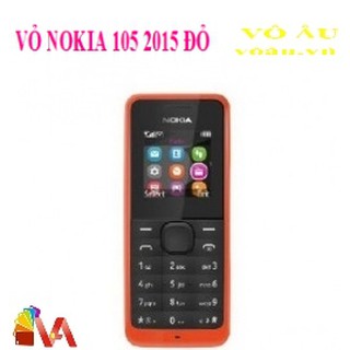 VỎ NOKIA 105 2015 MÀU ĐỎ
