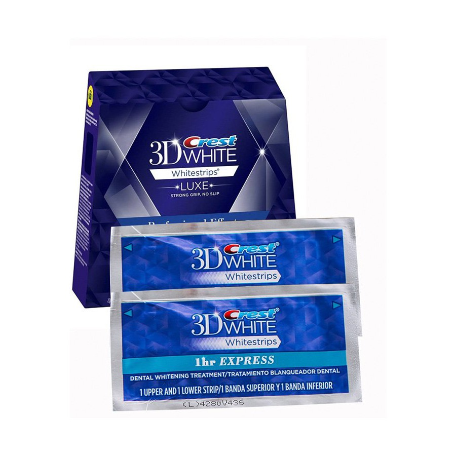 Dán trắng răng Crest 3D White - miếng