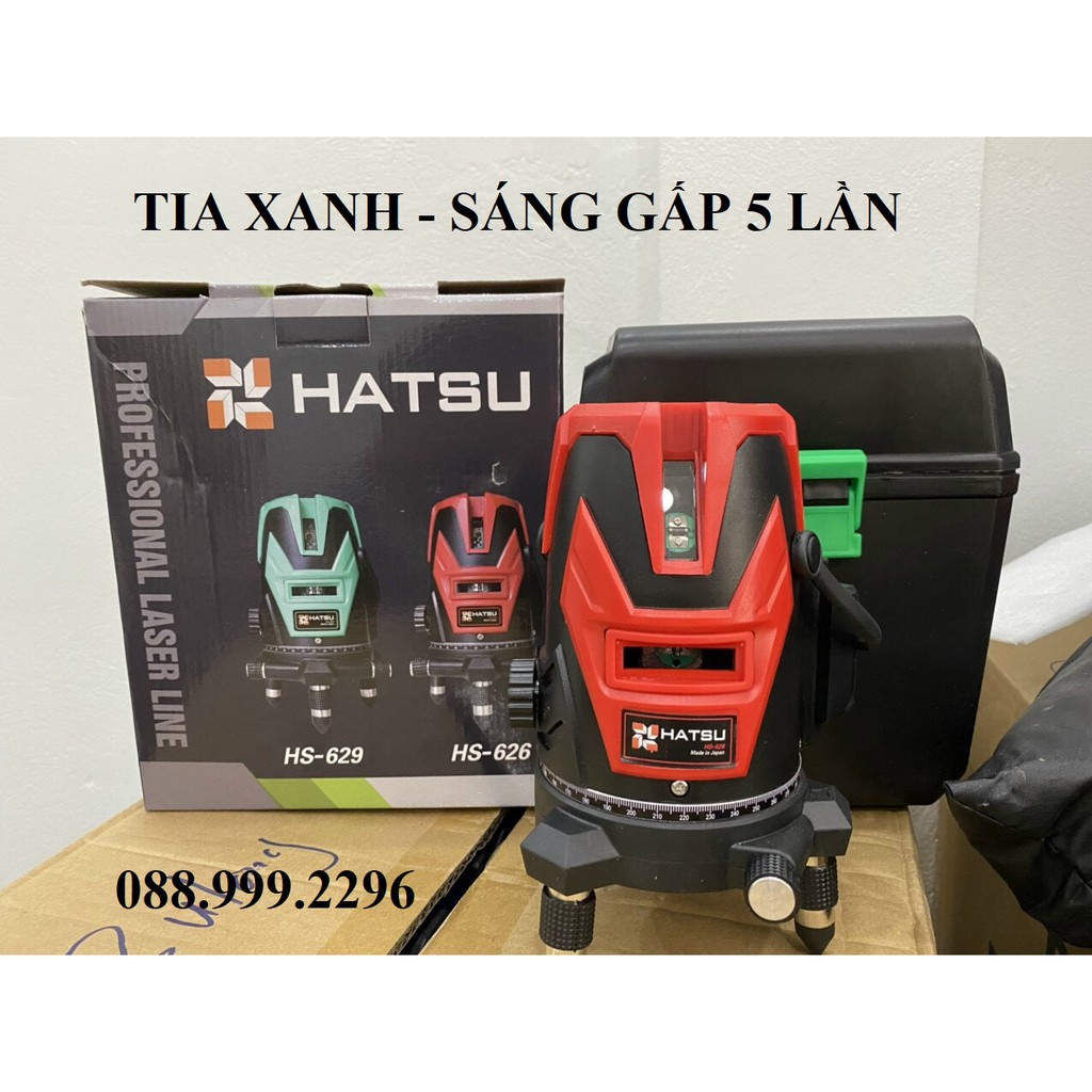 Máy cân bằng laze xanh 5 tia siêu sáng