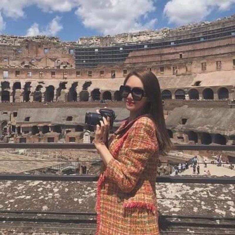 Kính hiệu Gucci nâu tây tràn viền siêu xinh