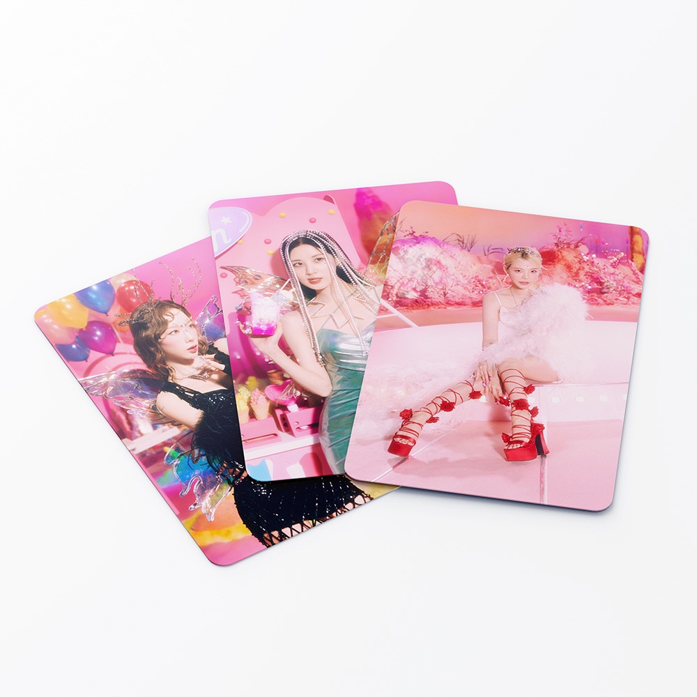 Kpop LOONA Album Forever1 Photocard Girls' Generation Lomo Card