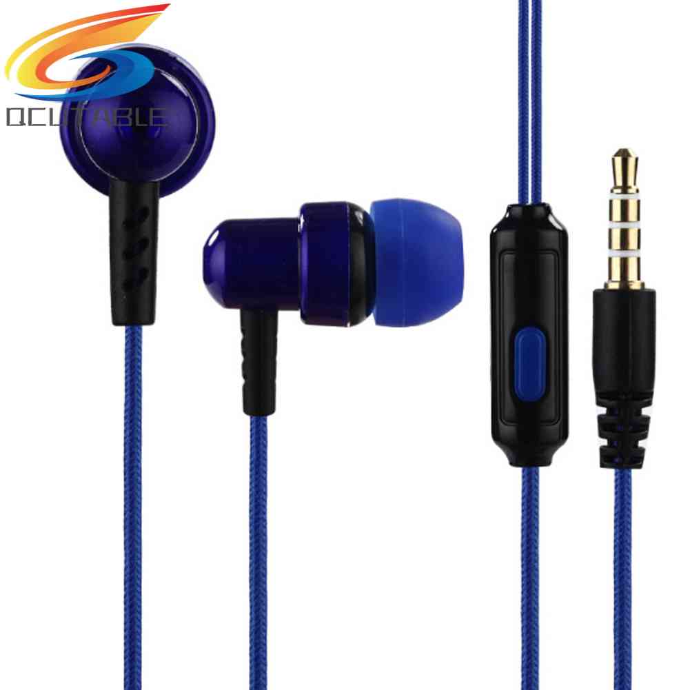 Tai Nghe Sub-woofer Dây Bện Bền Có Mic
