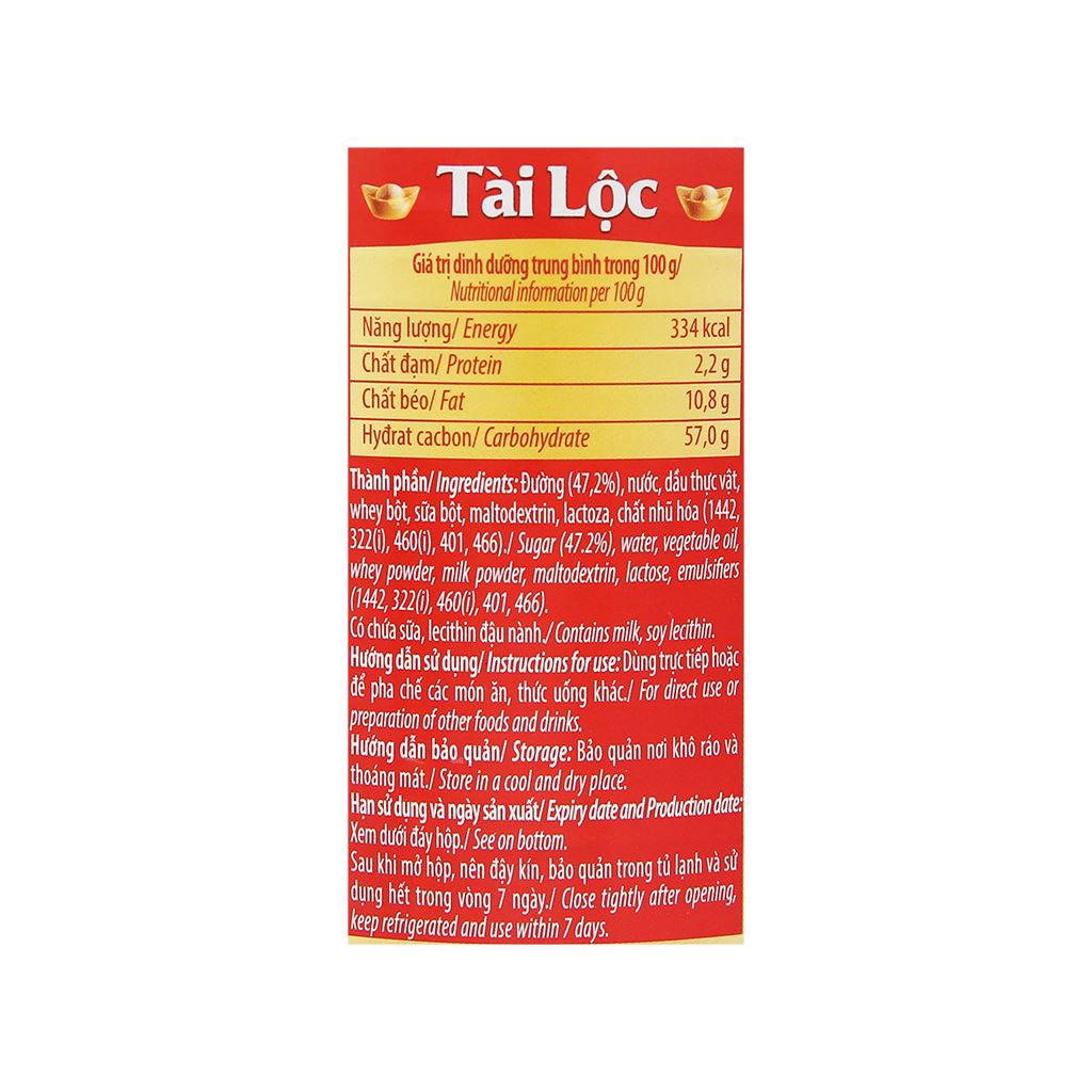 Sữa đặc Vinamilk Tài Lộc lon 380g