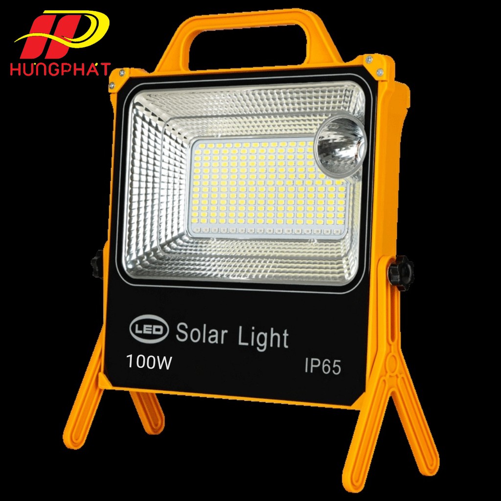 Đèn năng lượng mặt trời xách tay đa năng 100w