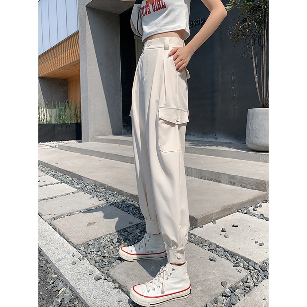 [Order] Quần Kaki Nữ túi hộp bó ống chất vải mềm | BigBuy360 - bigbuy360.vn