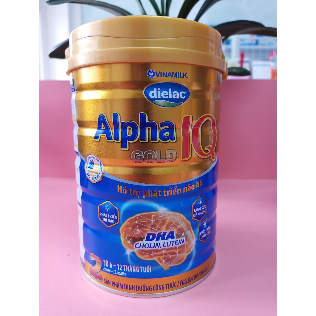 🌺🌺[DATE MỚI NHẤT] Sữa Vinamilk dielac ALPHA GOLD IQ đủ số 1,2,3 400g-900g  🌺🌺