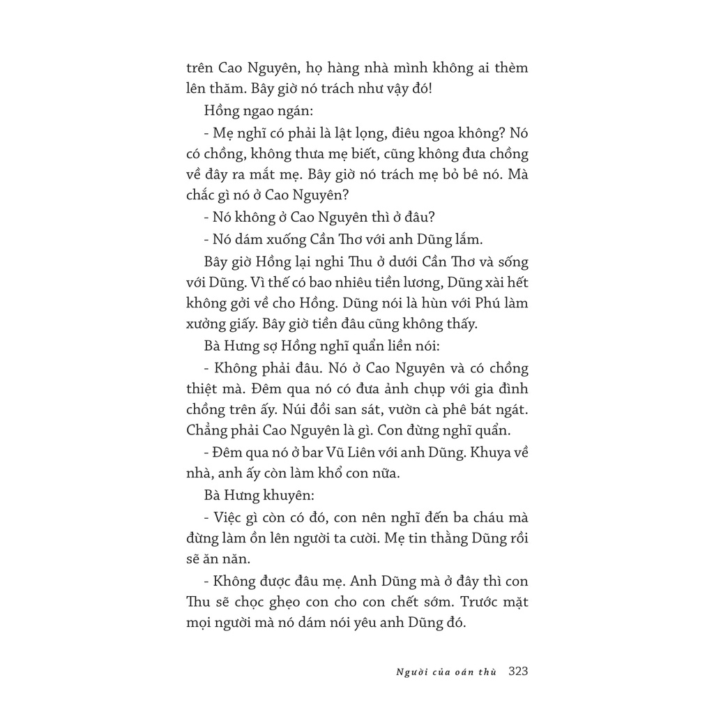 Sách - Bà Tùng Long - Người Của Oán Thù